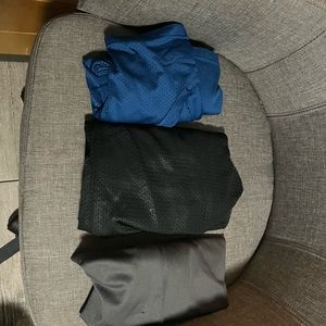Set of 3 athletic shorts